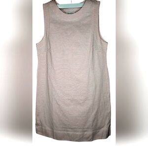 NWT Banana Republic Red And White Striped T-Shirt Mini Dress - Size M